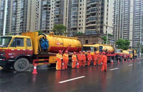 定南市政管道清淤