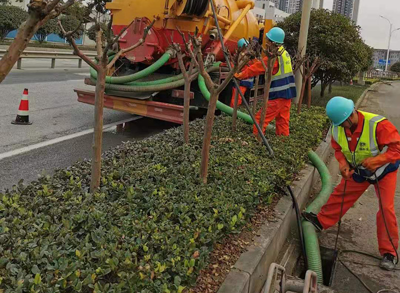 定南市政管道清淤